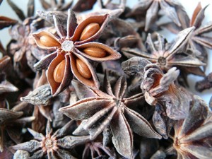 Star anise may be an ingredient in quality tea blends.