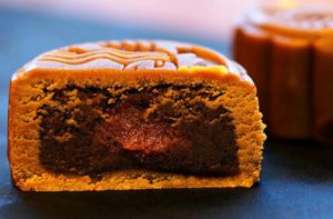 Moon Cake with Filling