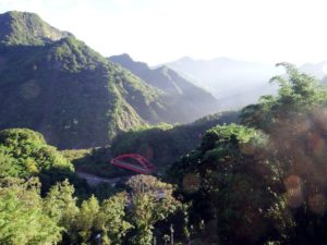 View from Dabang Village Alishan Taiwan